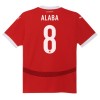 Camiseta de fútbol Austria Alaba 8 Primera Equipación Euro 2024 - Hombre